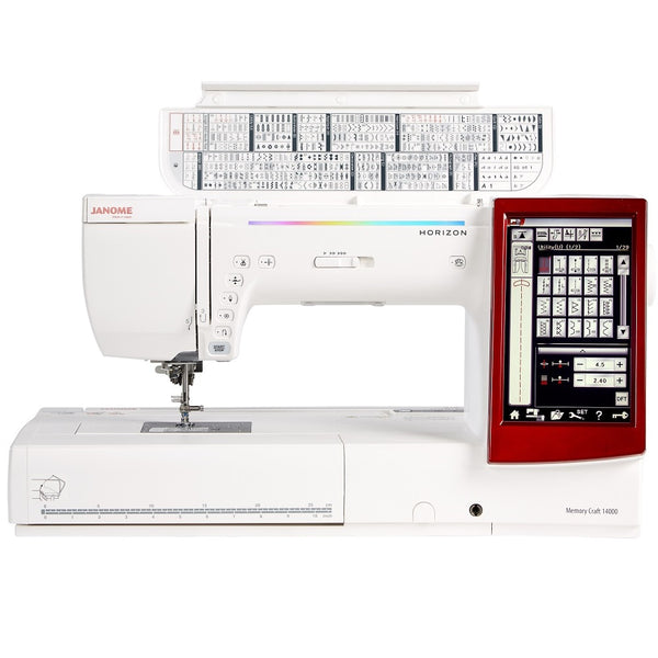 Janome Memory Craft 9850 Sewing and Embroidery Machine